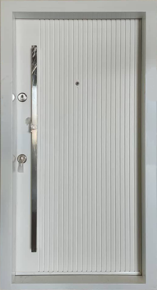 درب ضدسرقت مدرن خاکستری رنگ کد Z130